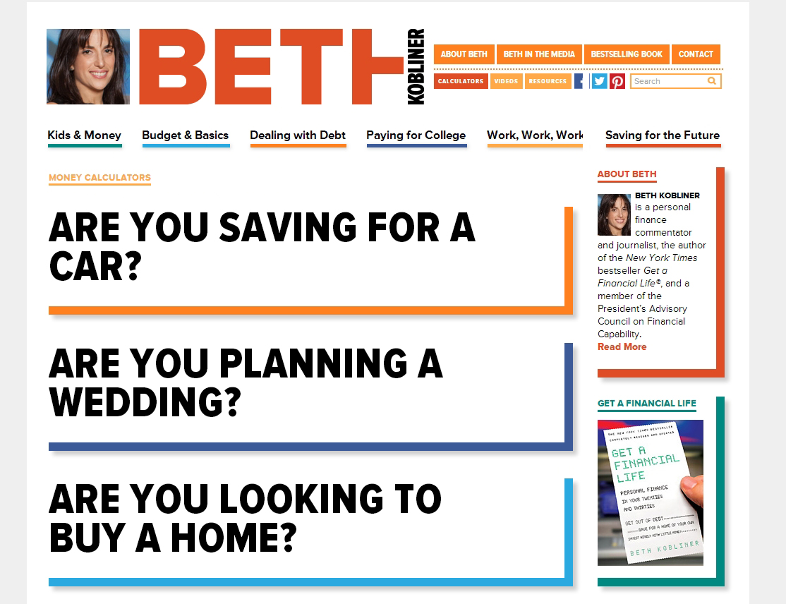 BethKobliner.com - Money Calculators BethKobliner.com - Money Calculators