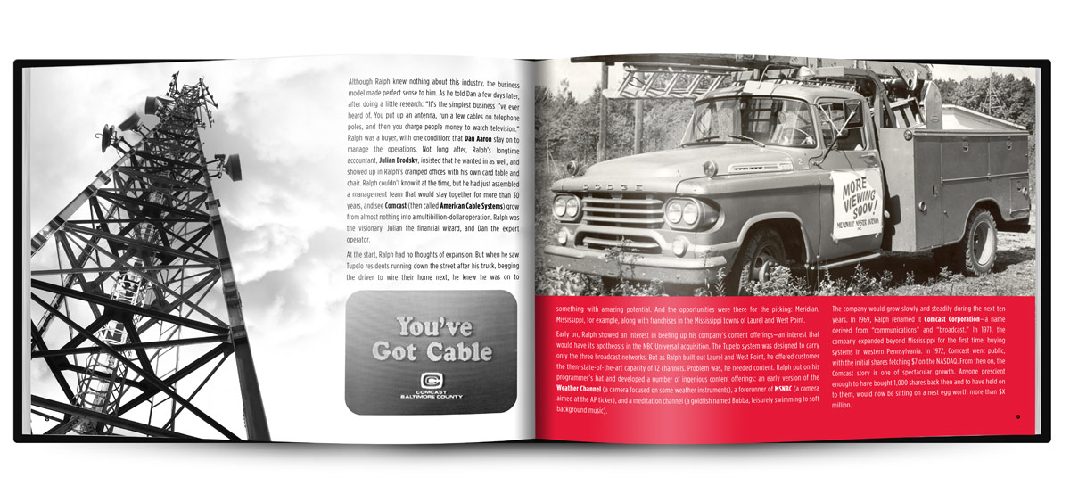 NBC/Universal - Book Design NBC/Universal - Book Design