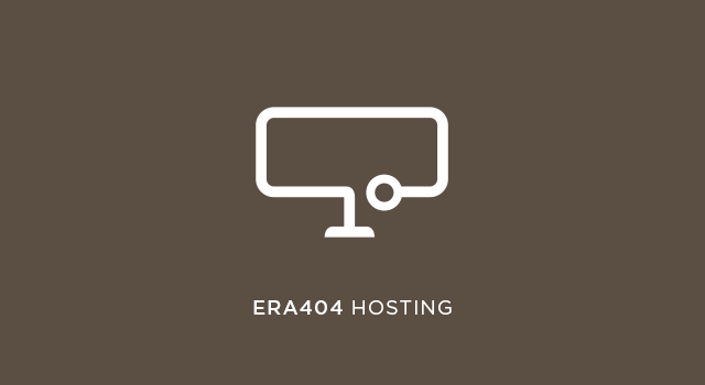 ERA404 Hosting Packages 2020