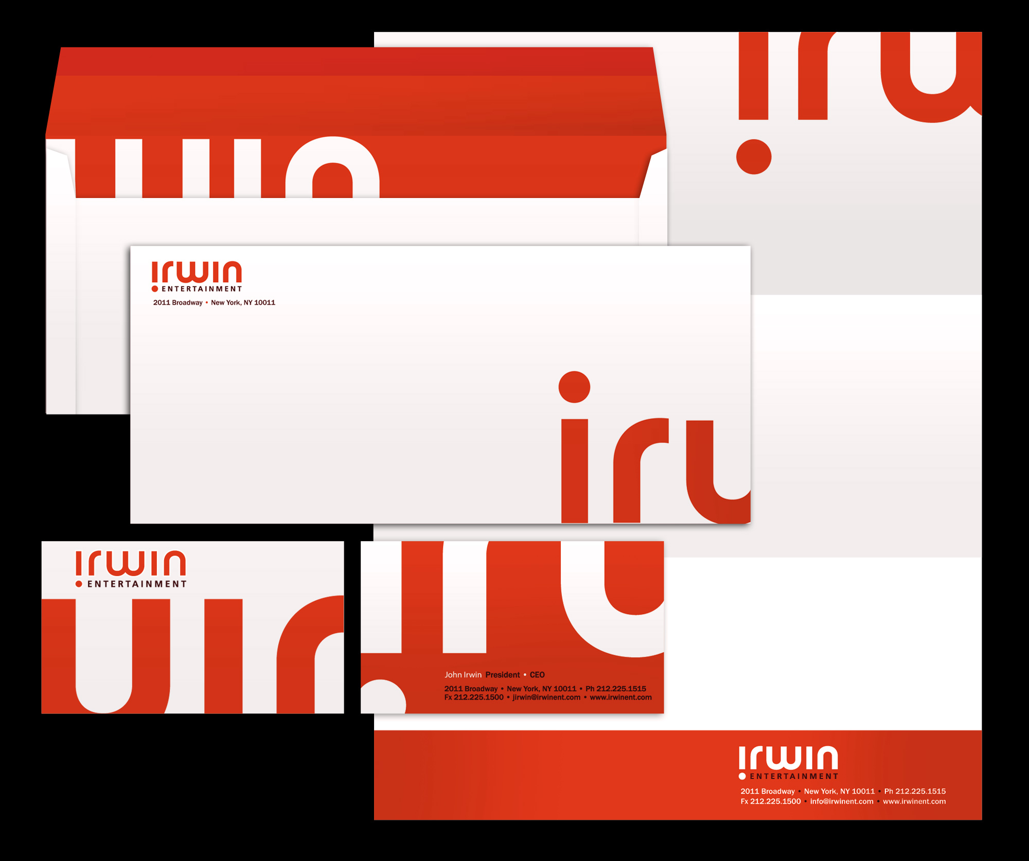 Irwin Entertainment Stationery System