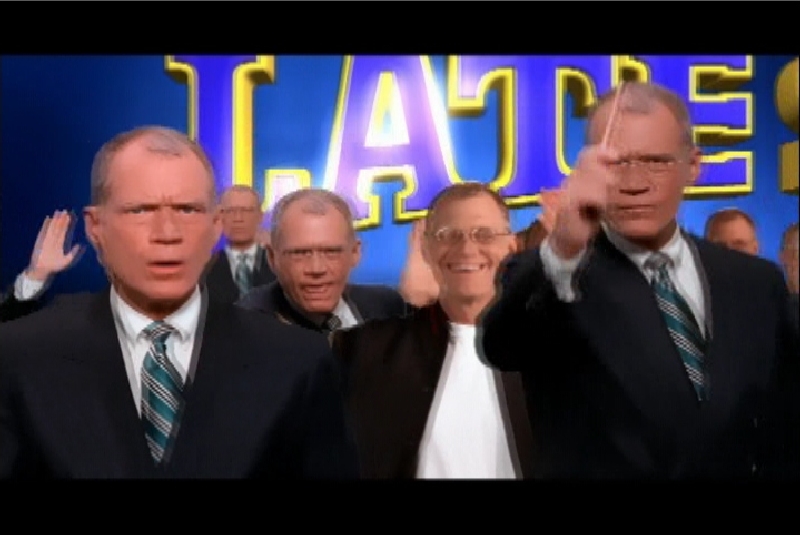 The Late Show with David Letterman - Promo composite