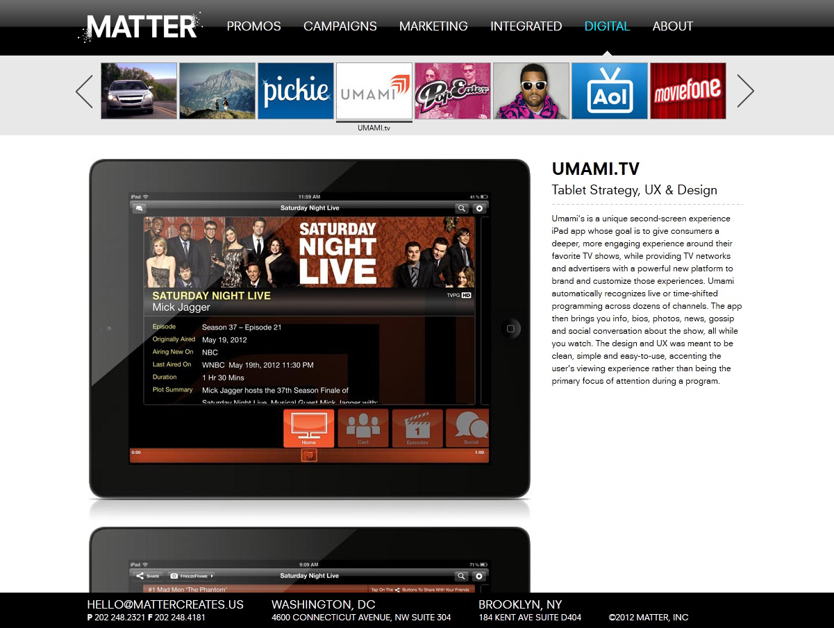 Matter (mattercreates.us) Digital View Matter (mattercreates.us) Digital View