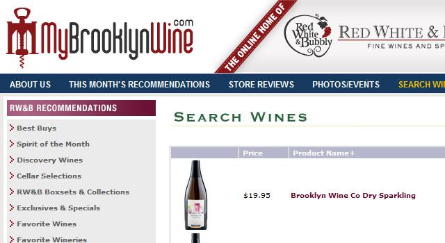 MyBrooklynWine - Catalog