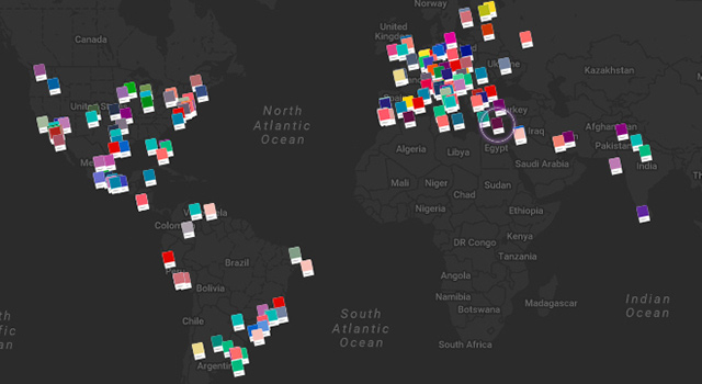 Pantone Moods - Mood Map