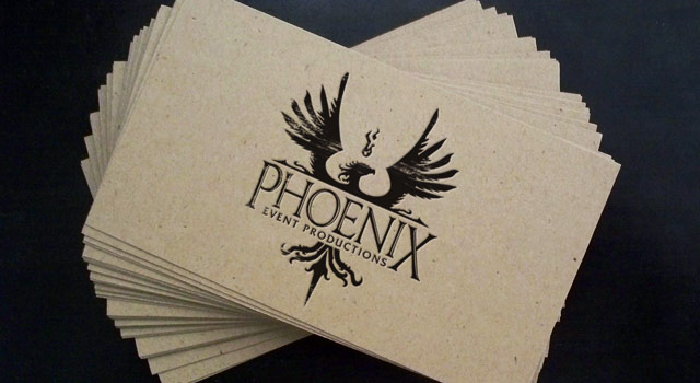 Phoenix Event Productions - Stationery