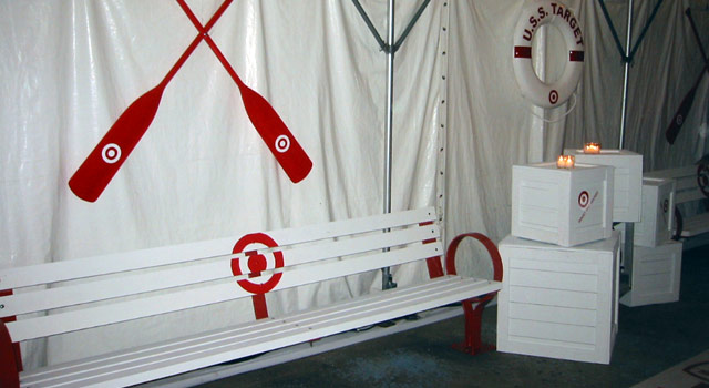 USS Target - Tent Photo