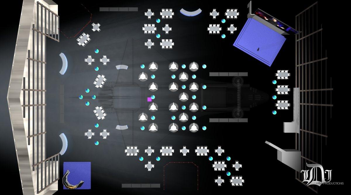 Event Rendering: Space Shuttle Pavilion