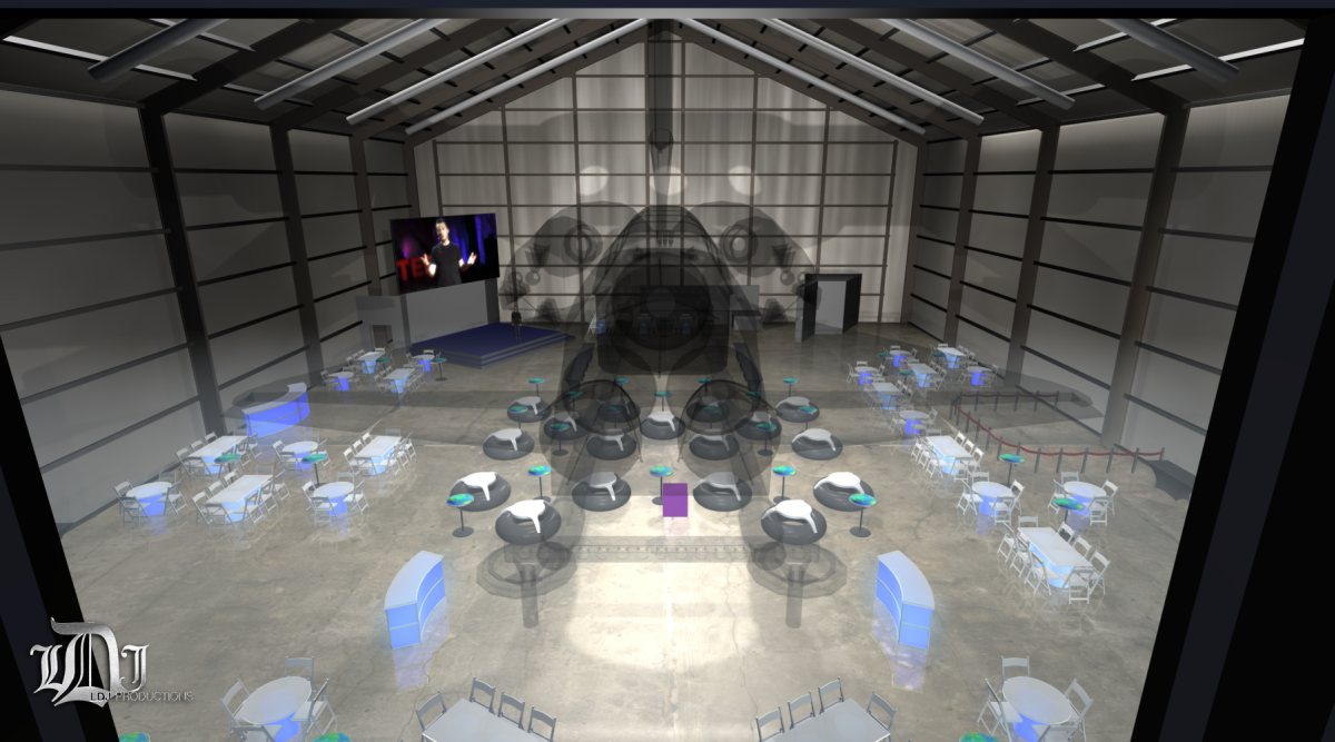 Event Rendering: Space Shuttle Pavilion